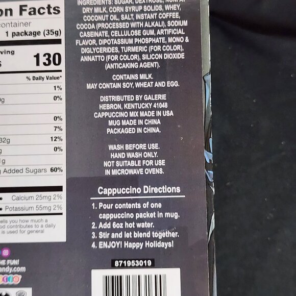 DC Comics and Warner Brothers Batman Porcelain 8oz Travel Mug with expired cocoa - Picture 14 of 16